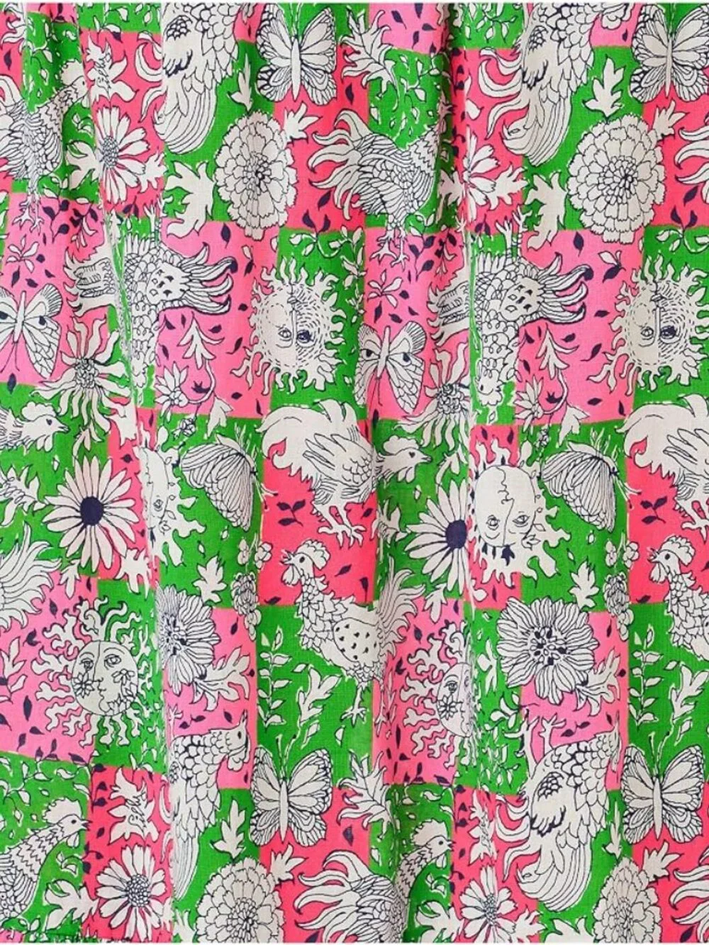 Lilly Pulitzer Enzo Maxi Skirt Cover-up Vintage Print